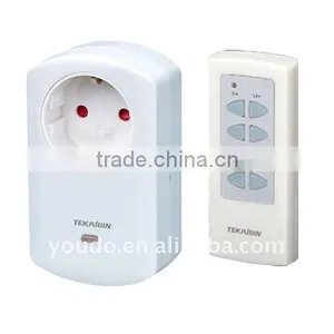 TW68G Plug-in Germany Type 1V1 Plug-in With CE Certificated Remote Control Socket thumbnail-1