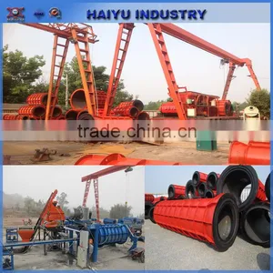 Concrete Pipe Making Machine,suspended Cement Pipe Machine Reinforced Cement Pipe Forming Machine for Drain/road Construction thumbnail-1
