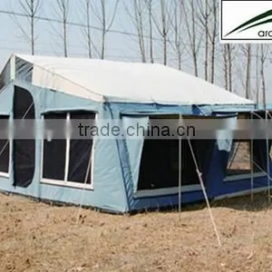 Rear Folding Soft Floor Trailer Tent thumbnail-1