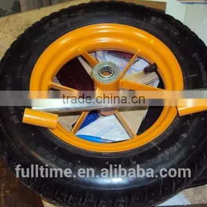 High Quality Manufacturer Rubber Wheel Barrow Tire 350 8 thumbnail-1