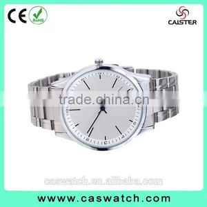 New Arrival Anti-clockwise Quartz Watch, Stainless Steel Band Concise 3ATM Water Resistant Watch, Custom Made Men's Watch thumbnail-1