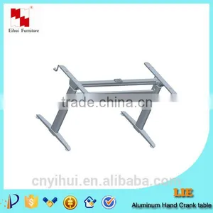 Adjustable Height Folding Table Plastic Folding Table Adjustable Height Coffee Table thumbnail-1
