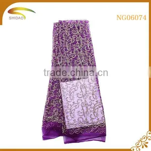 Custom Wholesale Clothes Accessories African Swiss Volie Lace Trim Floral thumbnail-1