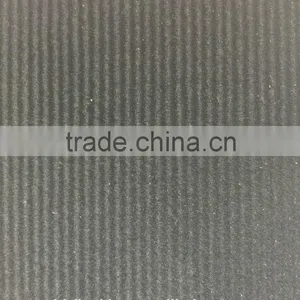 Stripe Flock Knitted Polyester Fabric for Textiles Goods thumbnail-1