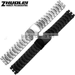 19mm Stainless Steel Bracelet Wristbands Waych Band thumbnail-1