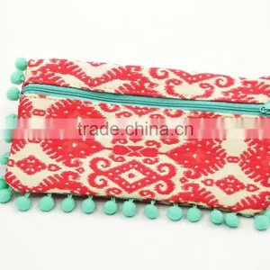 Customized Material Cosmetic Bag the National Pattern Cosmetic Case Pouch Quality Choice thumbnail-2