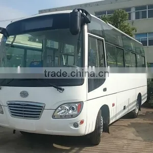 New Design 6m Mini Bus With Double Doors for Sales HM6600 thumbnail-2