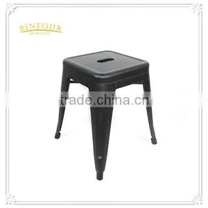 New Style Black Metal Seat Bar Chair thumbnail-1
