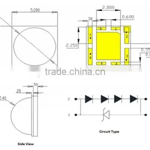 10w UV LED 400nm thumbnail-2