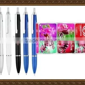 Promtional Customized Banner Pen , Retractable Cheap Banner Pen , Advertising Pen thumbnail-3