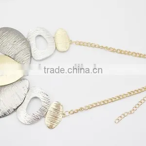 Indian Gold Plated Necklace Set Light Weight Gold Necklace Set thumbnail-4