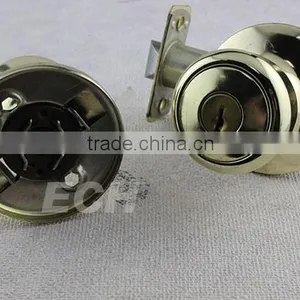 Golden High Quality Zinc Alloy One Way Door Lock System thumbnail-1