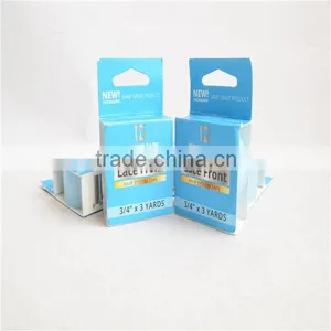 WALKER Extenda-Bond Plus 1.5" W x 12" L Vent-Thru Bonding Tape 10 Pcs ~Wigs. thumbnail-3