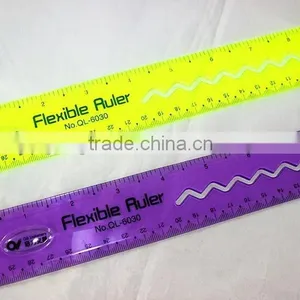 2015 Hot Factory OEM High Quality PVC Ruler Latest Stationery Items thumbnail-5