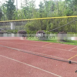 Badminton Net Stand, Foldable and Portable Badminton Net With Poles Quality Choice thumbnail-1