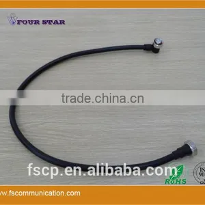 1/2'' Superflexible Cable Assembly With 7/16 Plug to 7/16 Plug Right Angle Connector thumbnail-3