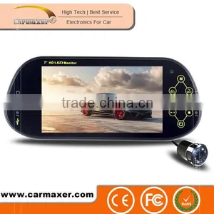 Carmaxer Manufacturer 7inch Chrome Rear View Mirror thumbnail-1