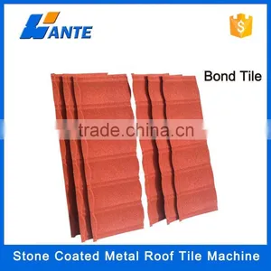 2016 New Design Zinc Plate Colorful Stone Coated Metal Roofing Tile thumbnail-6