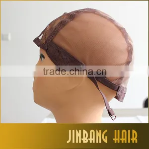 High Quality U Part Wig Caps For Making Wigs Stretch Adjustable Straps Back Full Lace Wig Cap thumbnail-4