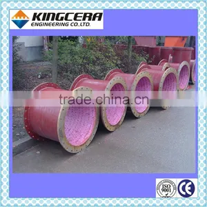 Pipe Elbow With Abrasion Resistant Liners thumbnail-6