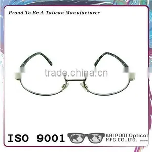 Retro Round Style Shape and Copper Material Frame Prescription Eyeglasses thumbnail-2