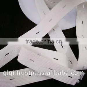 Buttonhole Knitted Elastic / Button Hole Elastic thumbnail-1