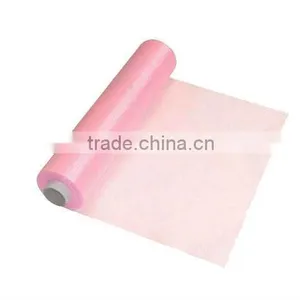 HOT SALE Pink Organza Roll Flower Wrapping thumbnail-1