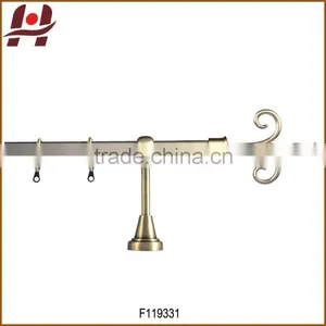 F119331 Metal Iron Aluminium Stainless Steel Curtain Rod thumbnail-1