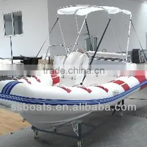 Sunshine Top Quality 4.7m Rigid Inflatable Boat thumbnail-4