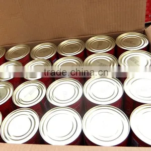Tomato Paste Brix 28-30% CB Canned Packing 70g-3000g per Tins thumbnail-2