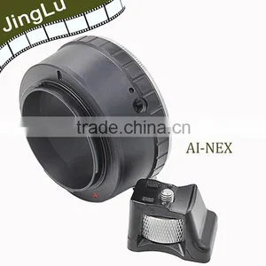 2015 New Lens Adapter With Tripod for Nik AI Mount Lens to NEX Body Camera thumbnail-4