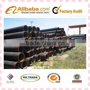 Hebei Tangshan ERW Round Tubes Black Steel Round Pipe thumbnail-1