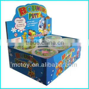 Colored Bouncing Putty Toy /magic Putty Toys /diy Bouncing Putty Toy /foam Putty Toy thumbnail-1