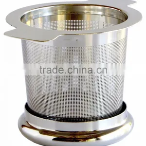 Single Cup Teavana Loose Leaf Green Tea Infuser 304 Stainless Steel Simple Modern Tea Infuser Tea Strainer With Lid thumbnail-3