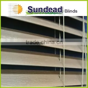 50mm Fauxwood Venetian Blinds / Waterproof Blinds / 2'' Inches Blinds thumbnail-3