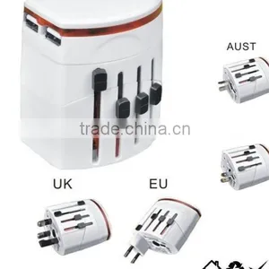 Promotional Cheapest Gift Multi Travel Charger Adaptor With USB Charger Port With CE ROHS Certificate thumbnail-1