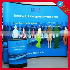 Trade Show Hook and Loop Well-sell Floor Pop up Display Stand thumbnail-1