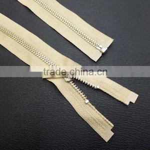Manufacturers Selling Wholesale 5# Y Teeth Metal Zippers, Open End Zipper for Bags Clothing thumbnail-2