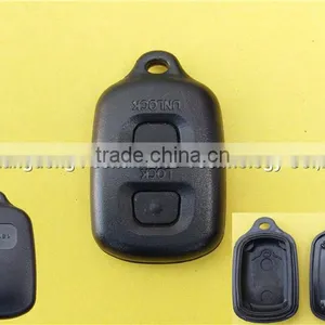 Keyless 2 Buttons Remote Key Case Fob for Toyota Car no Logo thumbnail-1
