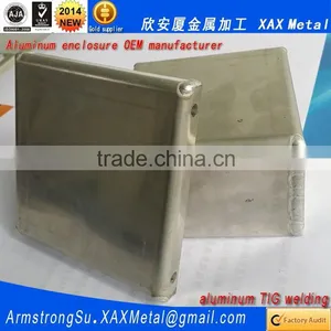 XAX29Alu OEM ODM Customized Laser Cut Bend Weld Sheet Aluminum Alloy Panel Housing thumbnail-5