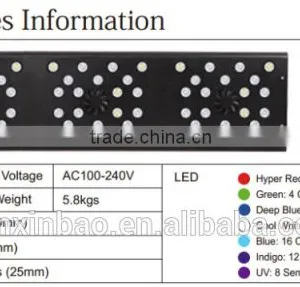 Adjustable Bracket for Height and Length EverGrow IT5012 Led Aquarium Light thumbnail-2