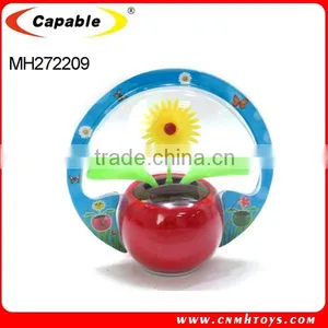 Solar Power Swing Flower Car Decoration Toys thumbnail-1
