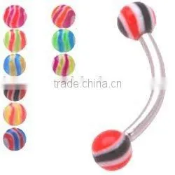 Body Piercing Jewerly,UV Eyebrow Rings thumbnail-1
