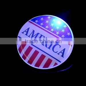 New Products Plastic Customized Colorful Glow Badge thumbnail-6