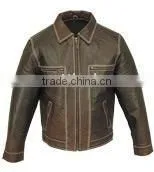 Men's Fashion Leather Jacket thumbnail-1