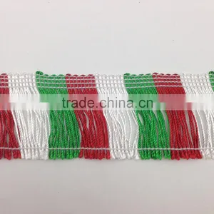Cheap Small Clothing Sewing Craft Multicolor Polyester Fringe Tassel thumbnail-1