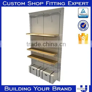 Countertop Wooden Wall Mounted Retail Display Shelving Units thumbnail-4
