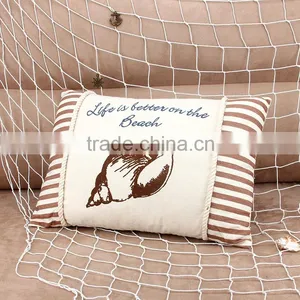 Fashion Square Pillow Block Marine Life Cushion Cover thumbnail-5