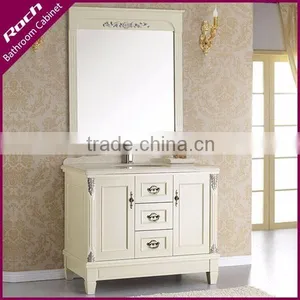 ROCH 122 New Design Wood Bathroom Cabinet Bathroom Mirror Cabinet thumbnail-1