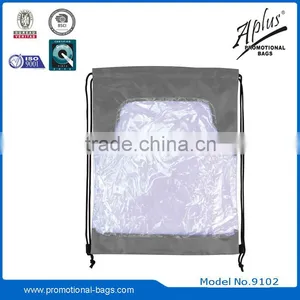 Promotional Transparent PVC Beach Drawstring Bag Gift Ideas thumbnail-5